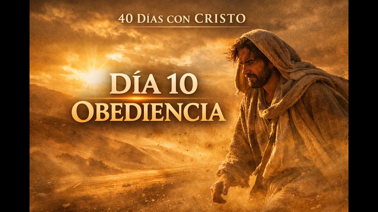 DÍA 10 | OBEDIENCIA — 🔥Cuando Dios pide más de lo que entiendes | 40 DÍAS CON CRISTO