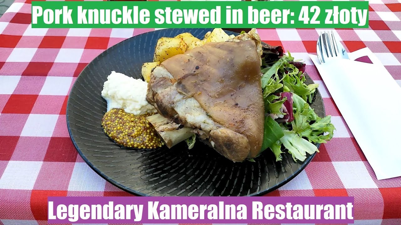 Food Review: Legendary Kameralna Restaurant/Restauracja Kameralna in Warsaw