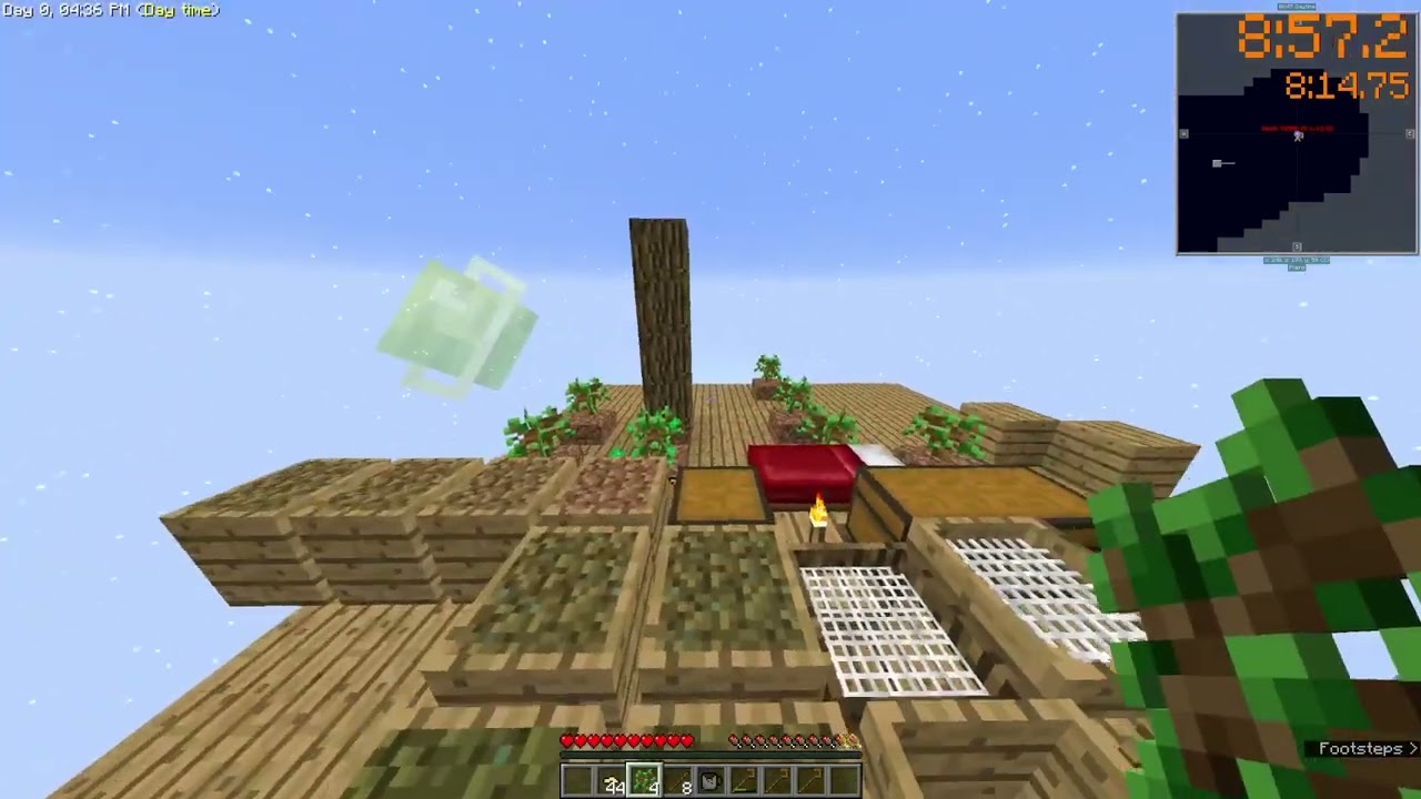 any% glitchless skyfactory 3 speedrun (2:25:08)