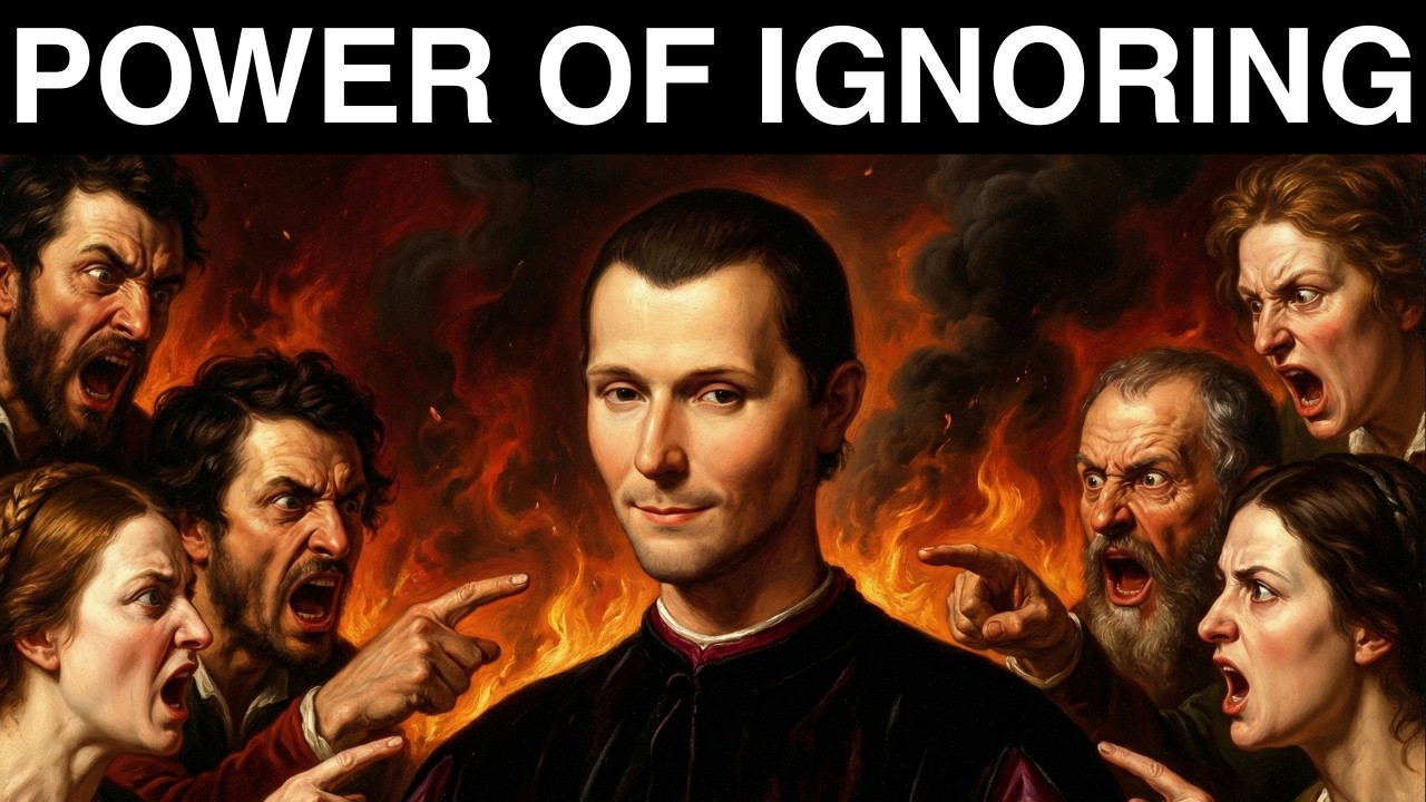 Never React, Never Explain, Just Ignore | Machiavelli’s 7 Dark Psychology Tricks