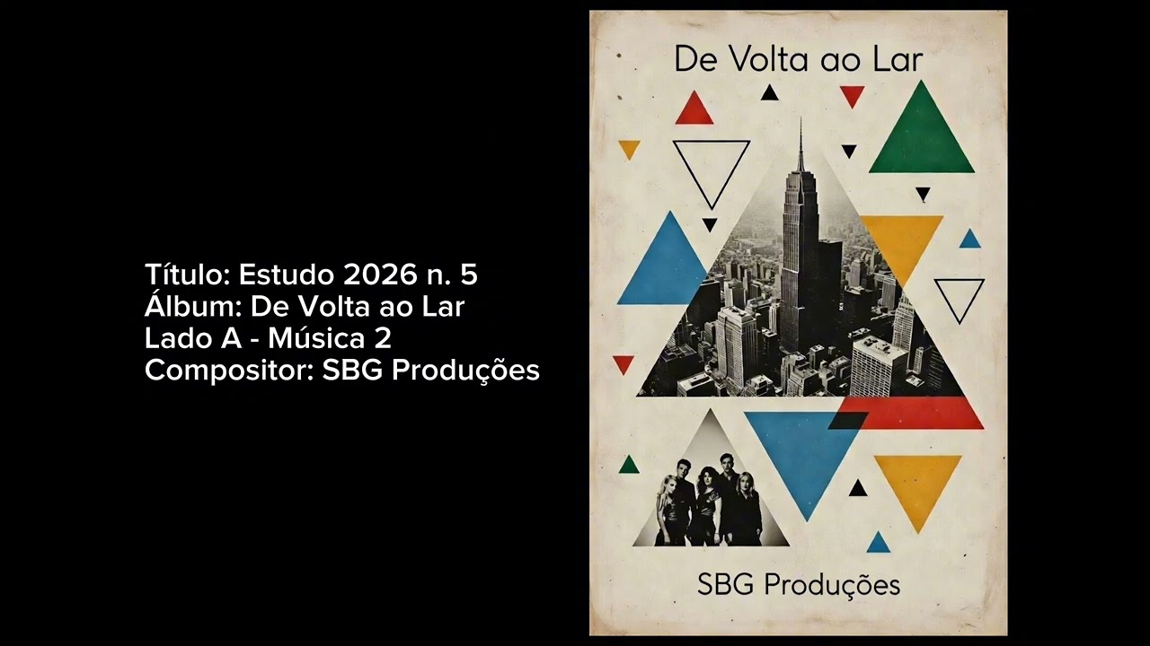 Estudo 2026 Número 5 - De Volta ao Lar - SBG Produções