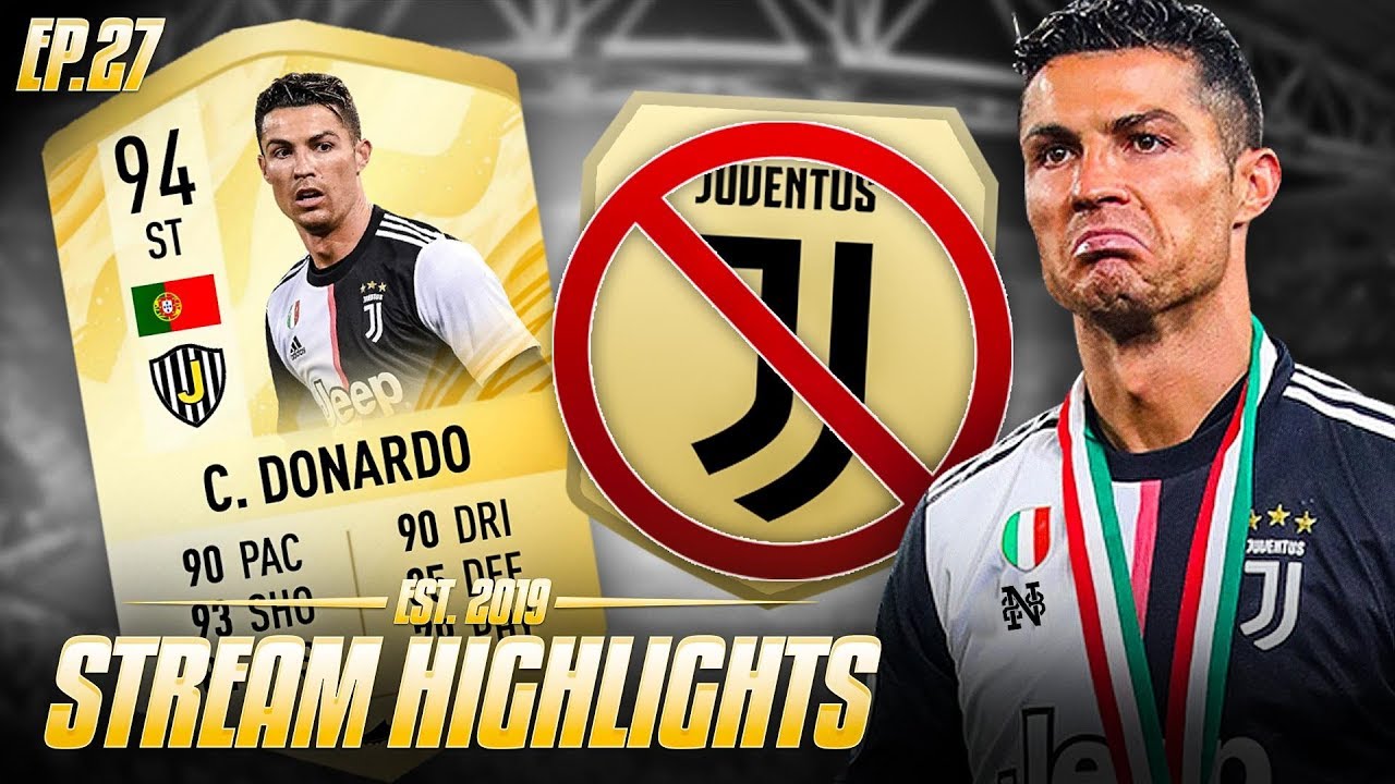 NO RONALDO and JUVENTUS IN FIFA 20? FORTNITE and GTA 5 trolling! - Nick28T Stream Highlights #27