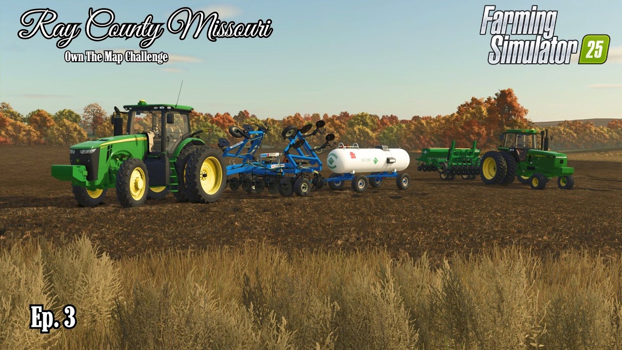 Fall Tillage in a New Way! - Ray County, Missouri Ep. 3 | Farming Simulator 25