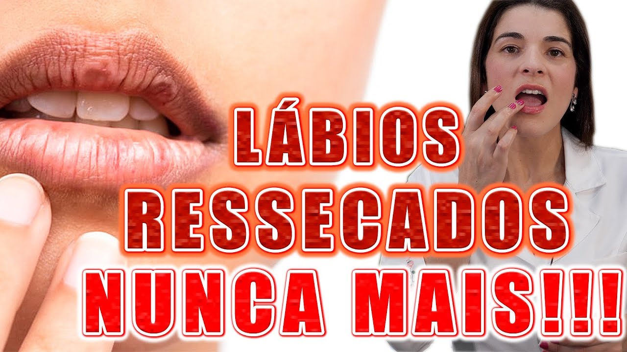 Adeus LÁBIOS RESSECADOS e RACHADOS - Tenha Lábios Super Hidratados e Macios !
