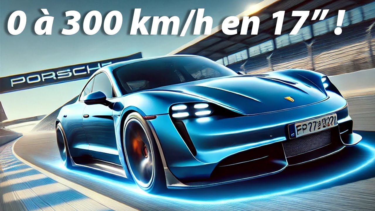 L'acc&eacute;l&eacute;ration folle de la Taycan Turbo GT !