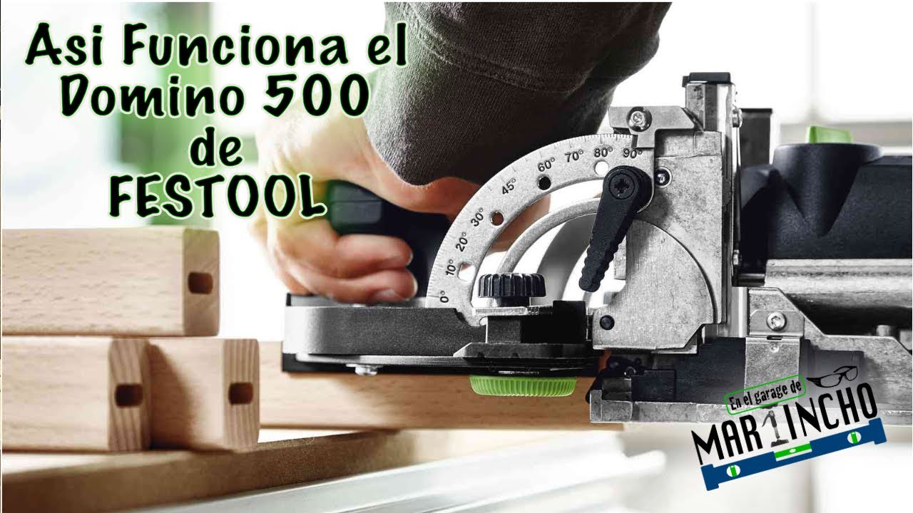 Como se usa el Domino 500 de Festool