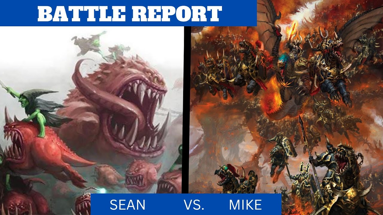 NEW Gitz Battletome! Gloomspite Gitz vs Slaves to Darkness