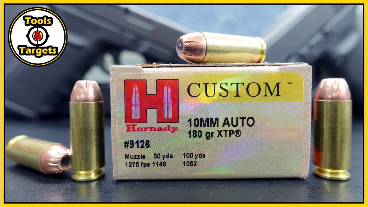 If You Can't Run With The BIG Dogs...Hornady Custom 10MM Ballistic Gel AMMO Test & Review!