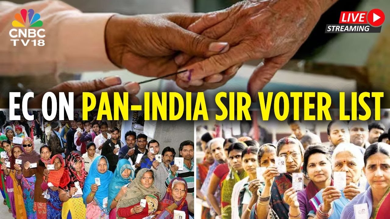 LIVE | Election Commission Press Conference | Pan-India Special Intensive Revision Of Voters' List