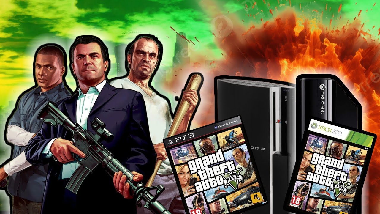 ¿Como GTA v destrozó a la ps3 y Xbox 360?