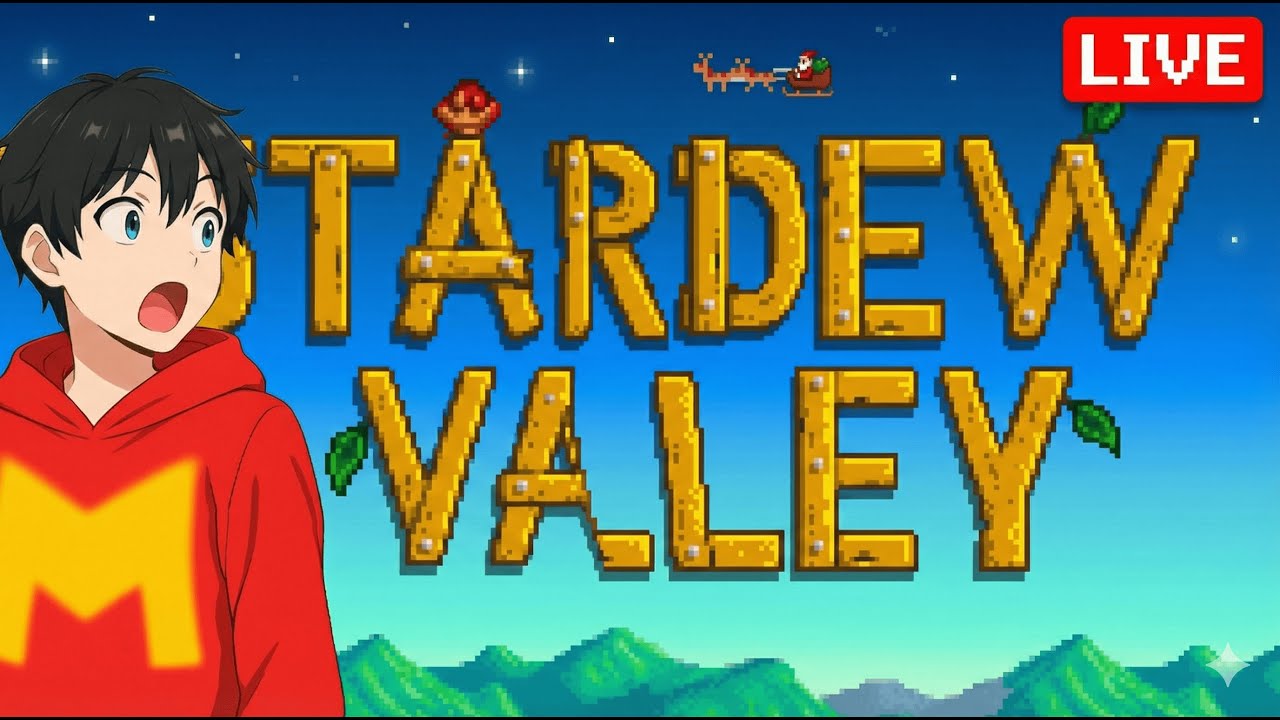Relax with Stardew Valley