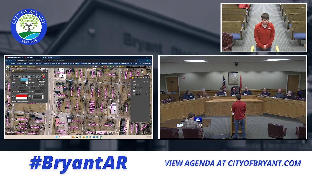 Bryant Planning Committee Meeting 3/9/2026