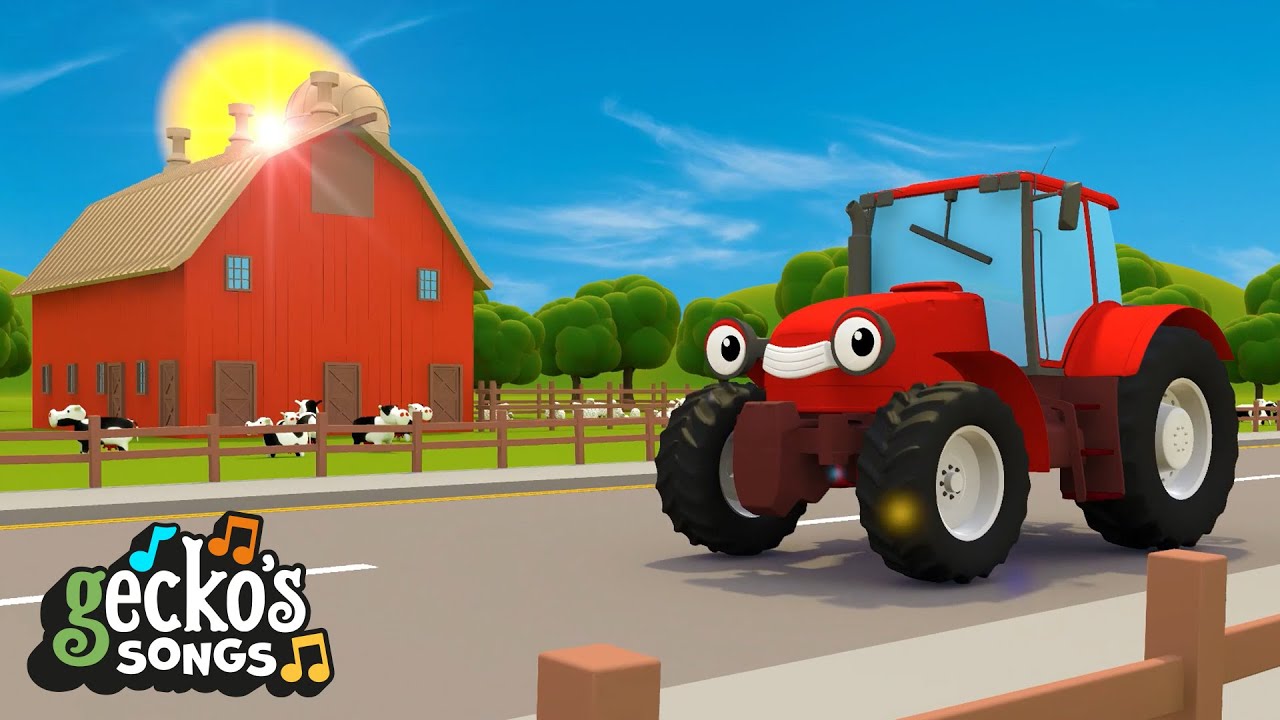 The Best of Trevor The Tractor | Tractor For Children | Educational Videos For Kids | Gecko's Garage