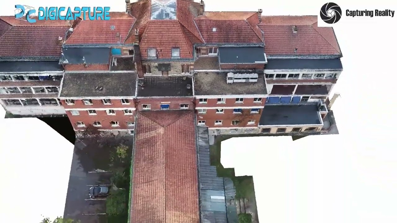 RELEVE PAR DRONE - HOTEL DE VILLE DE FRESNES