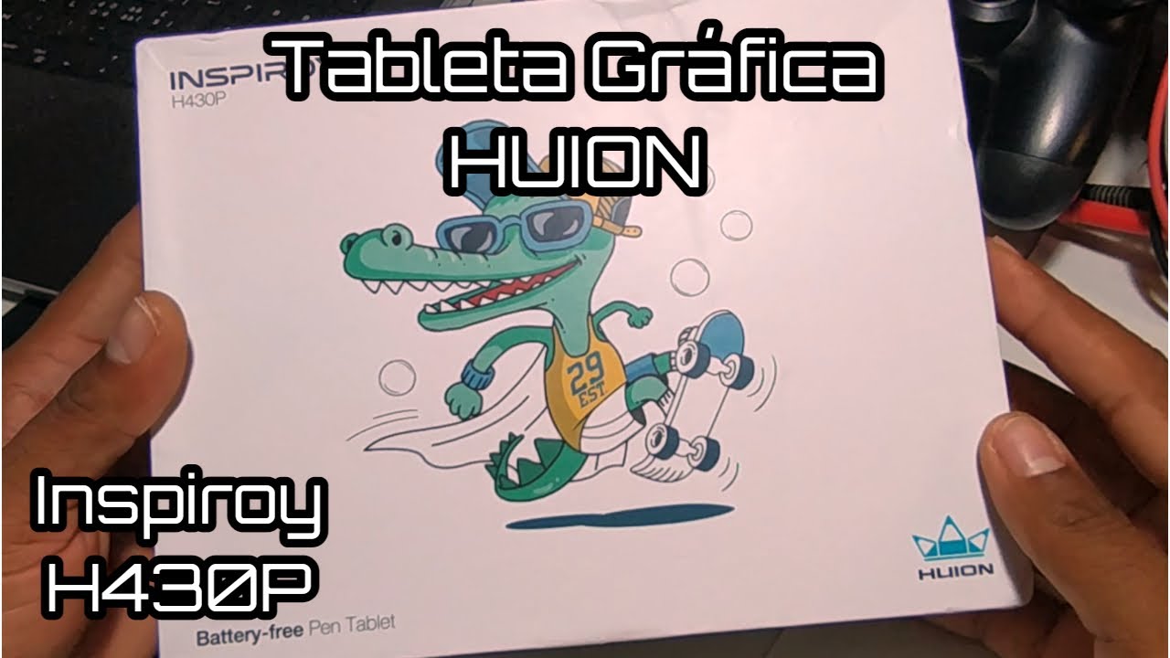 Tableta Gráfica Huion Inspiroy H430P - Unboxing + Configuración.
