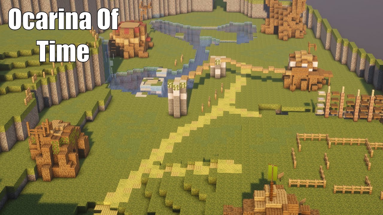 Kokiri Forest - Ocarina Of Time - Minecraft Timelapse