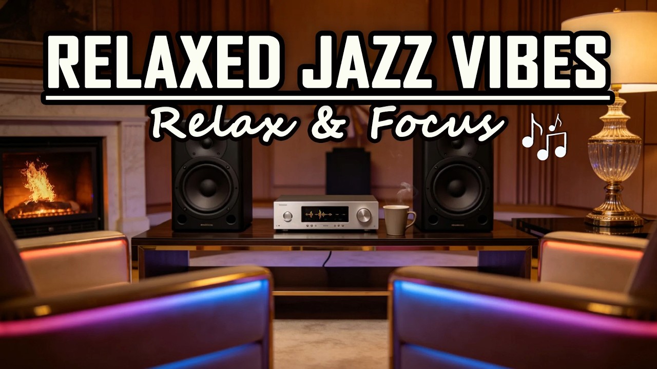 Relaxed Jazz & R&B Background Music for Focus and Calm Listening