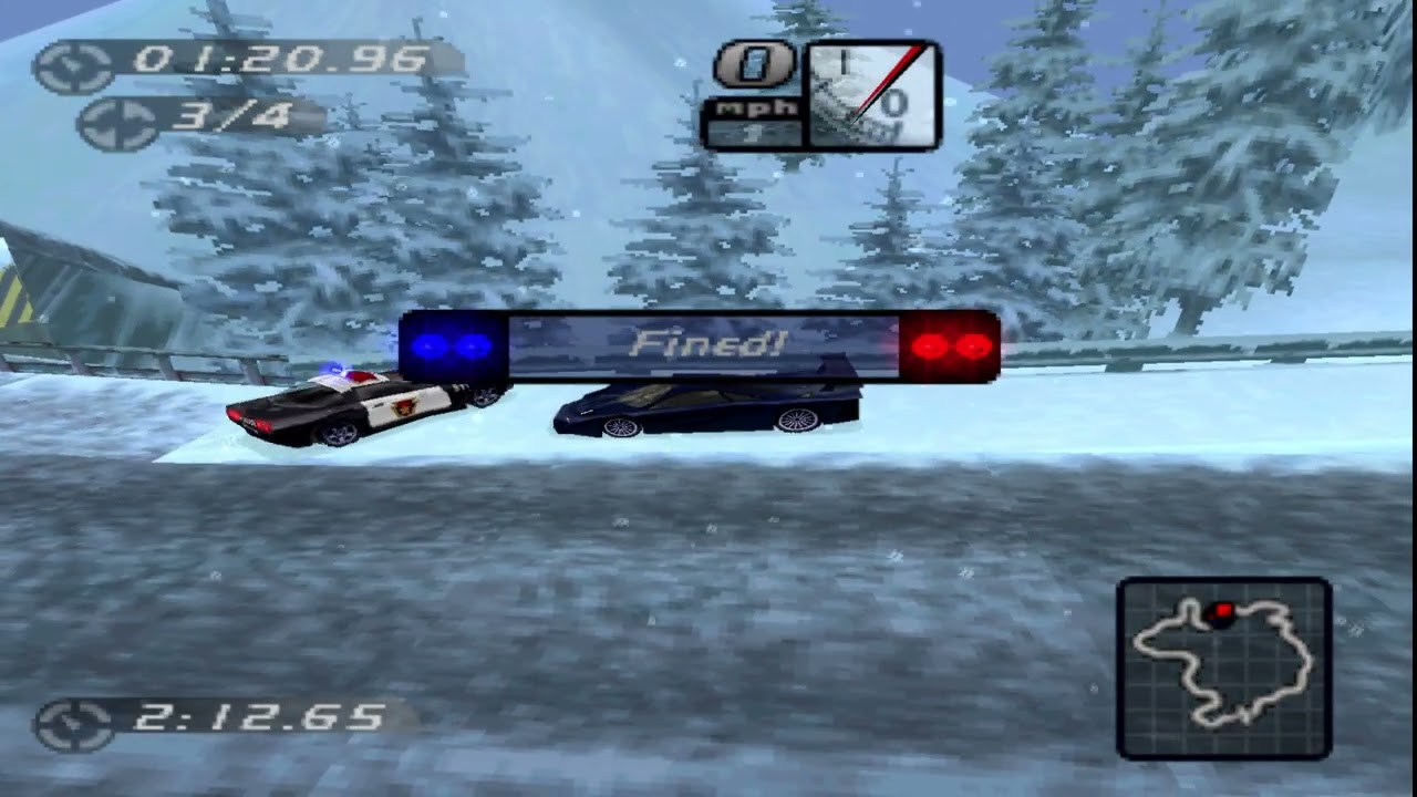 Давайте сыграем в Need For Speed ​​High Stakes (PS1 Revisited) - Snowy Ridge - Hot Pursuit - McLa...