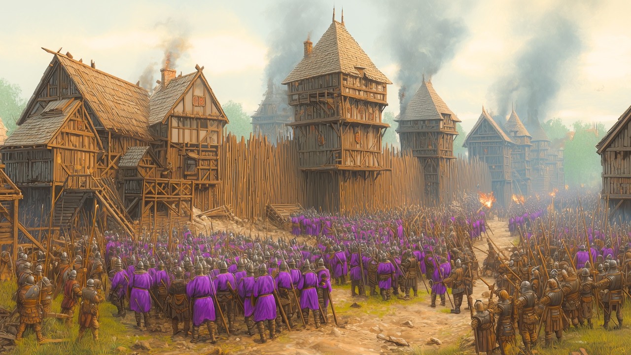 Brutal Medieval Siege – 3500 Empire vs 3000 Aserai | Mount & Blade 2 Bannerlord