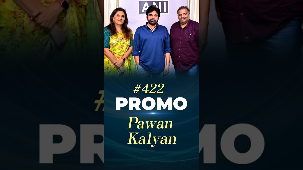 Promo | First-Ever Podcast of Andhra Pradesh Deputy CM Pawan Kalyan Premieres Today at 5 PM