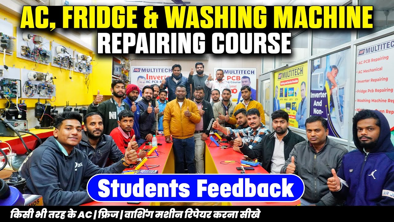AC | Fridge | Washing Machine PCB Repairing Student Feedback 🎓 | AC PCB Repairing Course