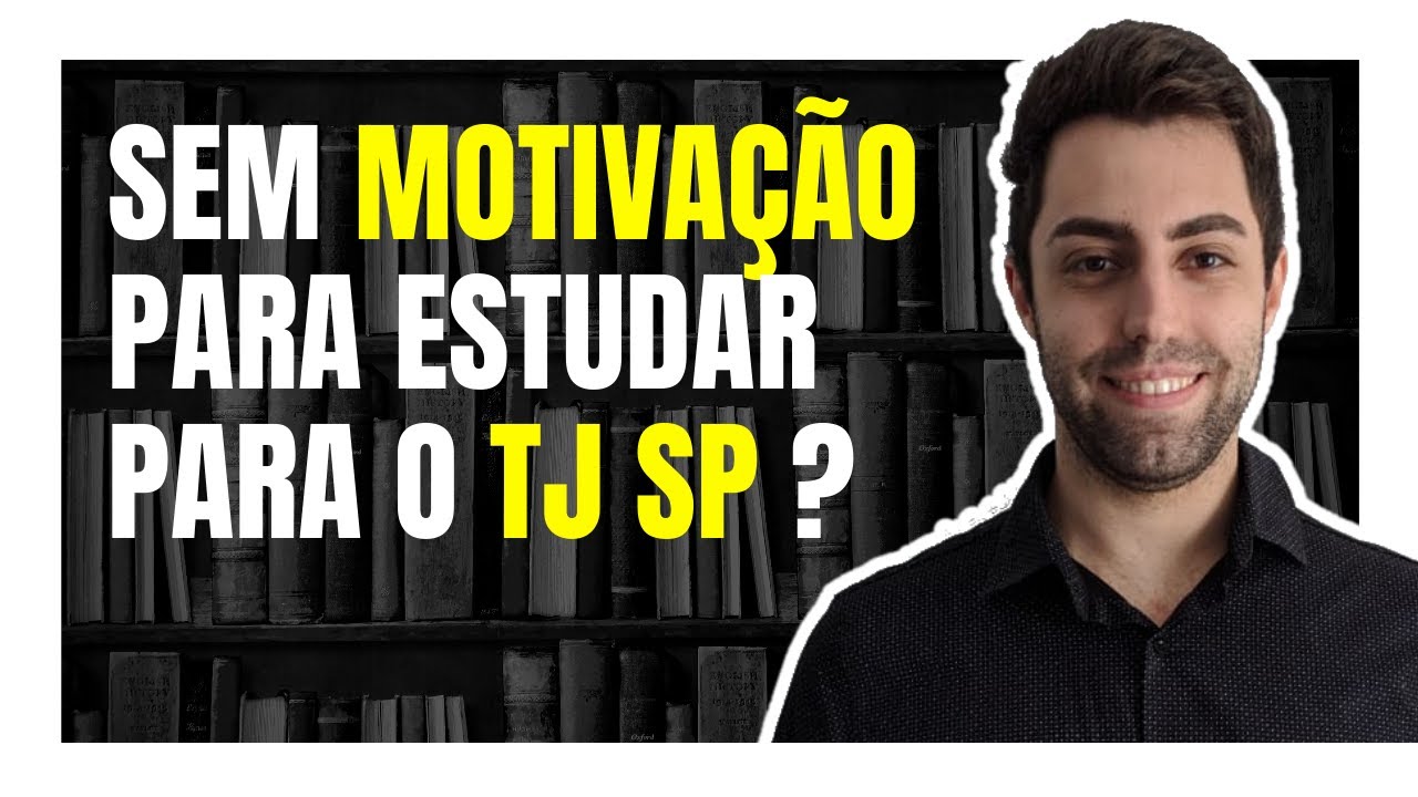 V&Iacute;DEOS MOTIVACIONAIS podem te ATRAPALHAR na prepara&ccedil;&atilde;o do CONCURSO TJ SP ESCREVENTE 2023
