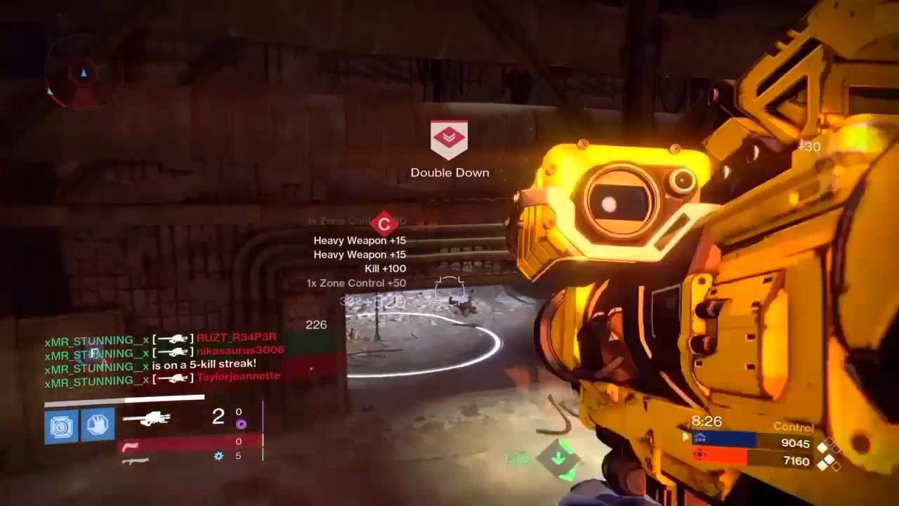 Destiny Year 1 epic crucible moments