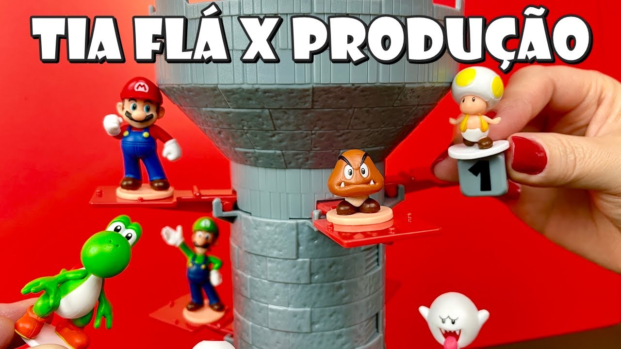 Tia Flá X Produção Torre Do Terror Do Mario! Todo Atrapalhado!