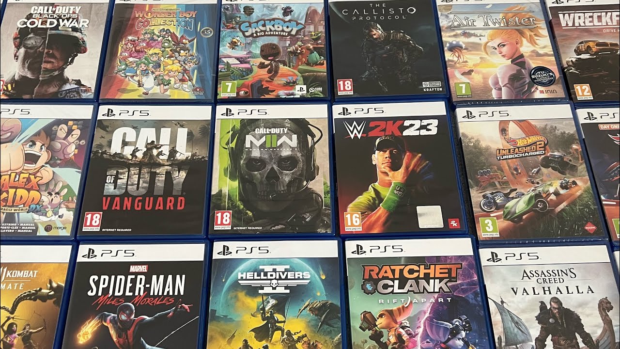 Ps5 game collection 2024