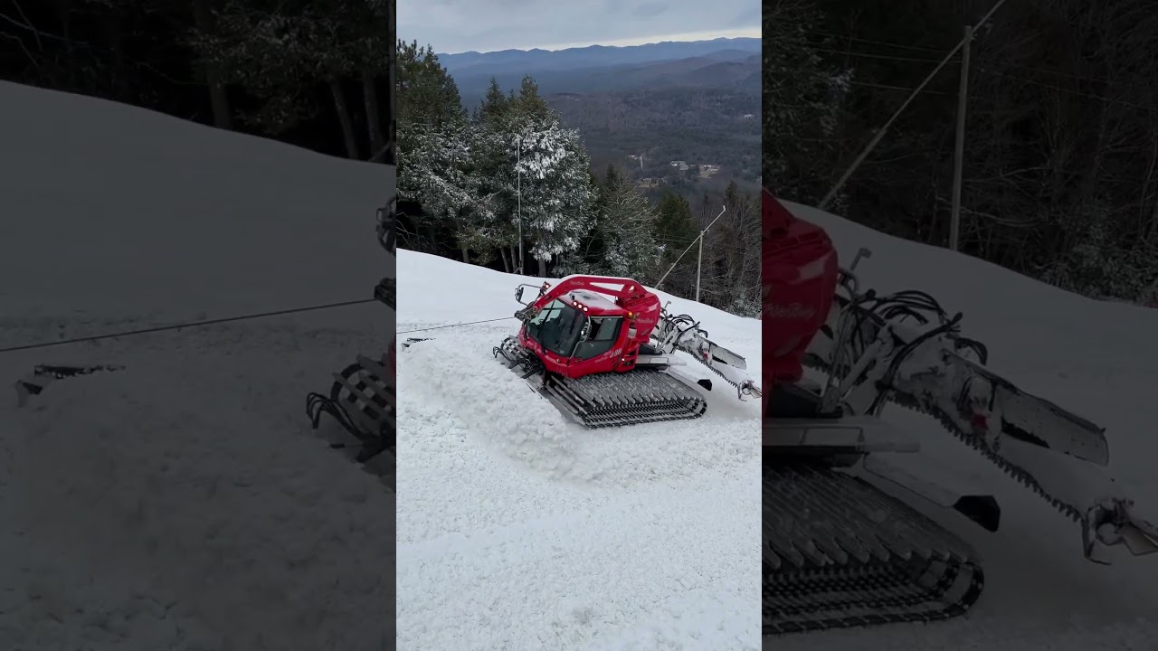 Grooming Jack Spratt! #snowmachine #skiresorts #groomingcat