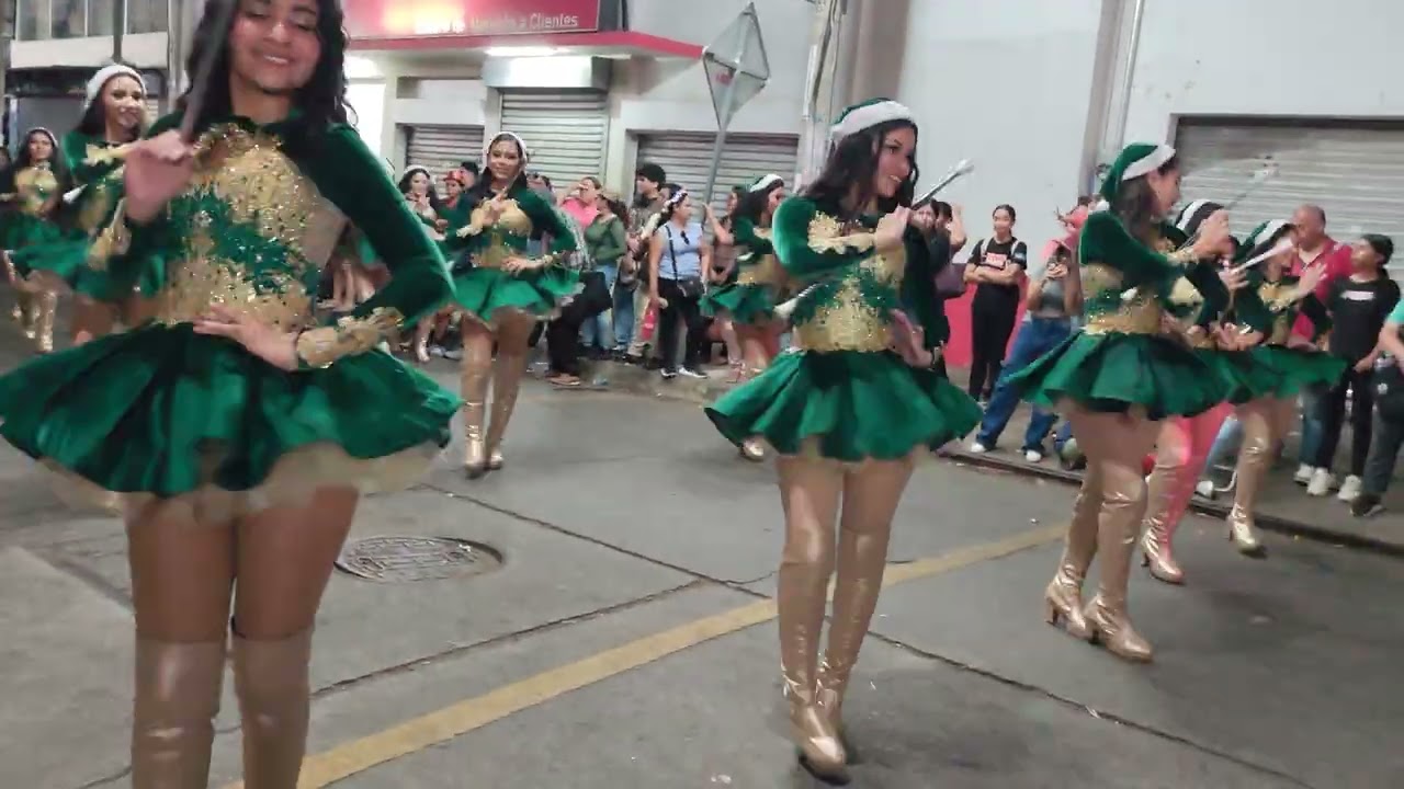 HERMOSA NARCHA DE SALUDO DE LA INUS BAND 2025