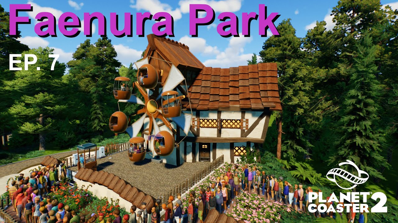Ripping off Efteling | Faenura Ep. 7 | Planet Coaster 2