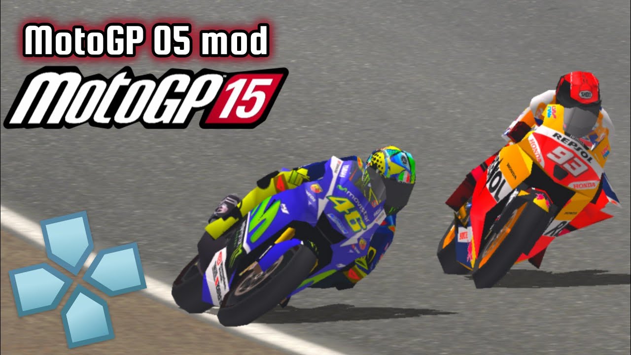 MotoGP 15 PPSSPP PSP - MotoGP 05 mod season 2015