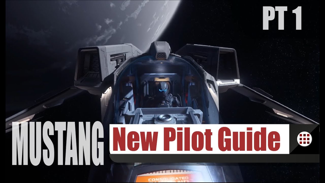 Star Citizen - Mustang Alpha | New Player Guide | First Time Mustang Pilot pt1  | Alpha 3.16.1