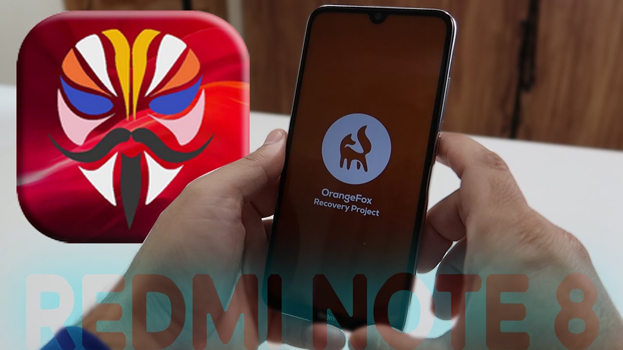 Como INSTALAR o TWRP ORANGE FOX E ROOT no REDMI NOTE 8 sem ERROS!