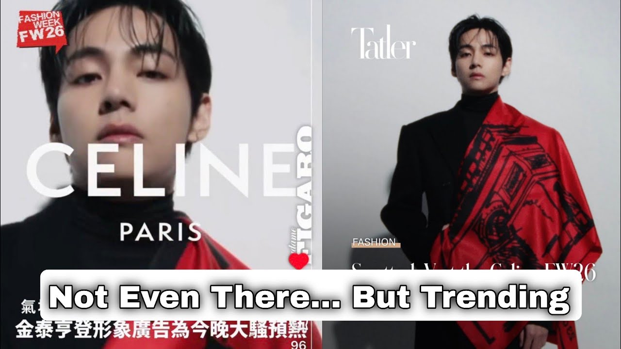 🔴one minute ago!!! Taehyung’s CELINE Appearance Just Broke the Internet… And He Wasn’t Even There