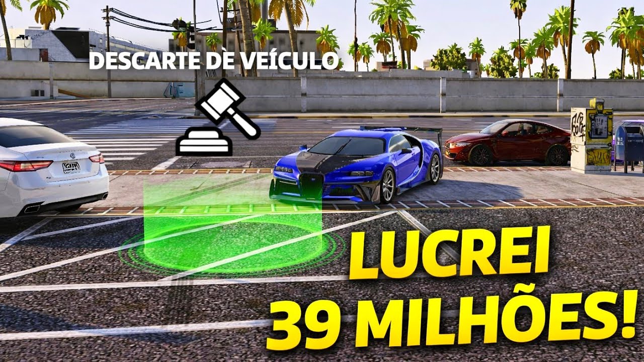 DESCARTEI 15 CARROS NO ONE STATE RP E GANHEI 39 MILHÕES! 😱💰