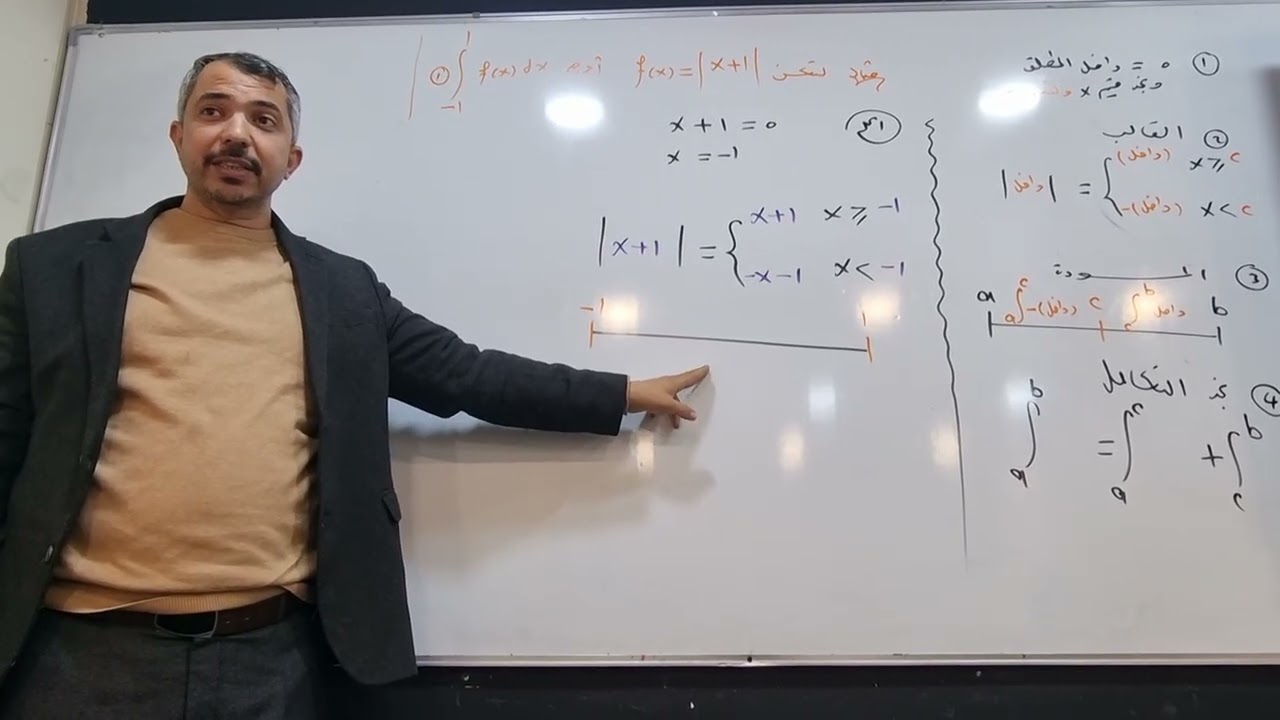 محاضرة 8 / التكامل المحدد