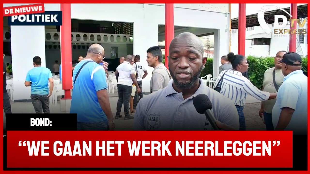 🚀 De Nieuwe Politiek LIVE &bull; Personeel KPA tekent protest tegen gronduitgifte gronden (Suriname)