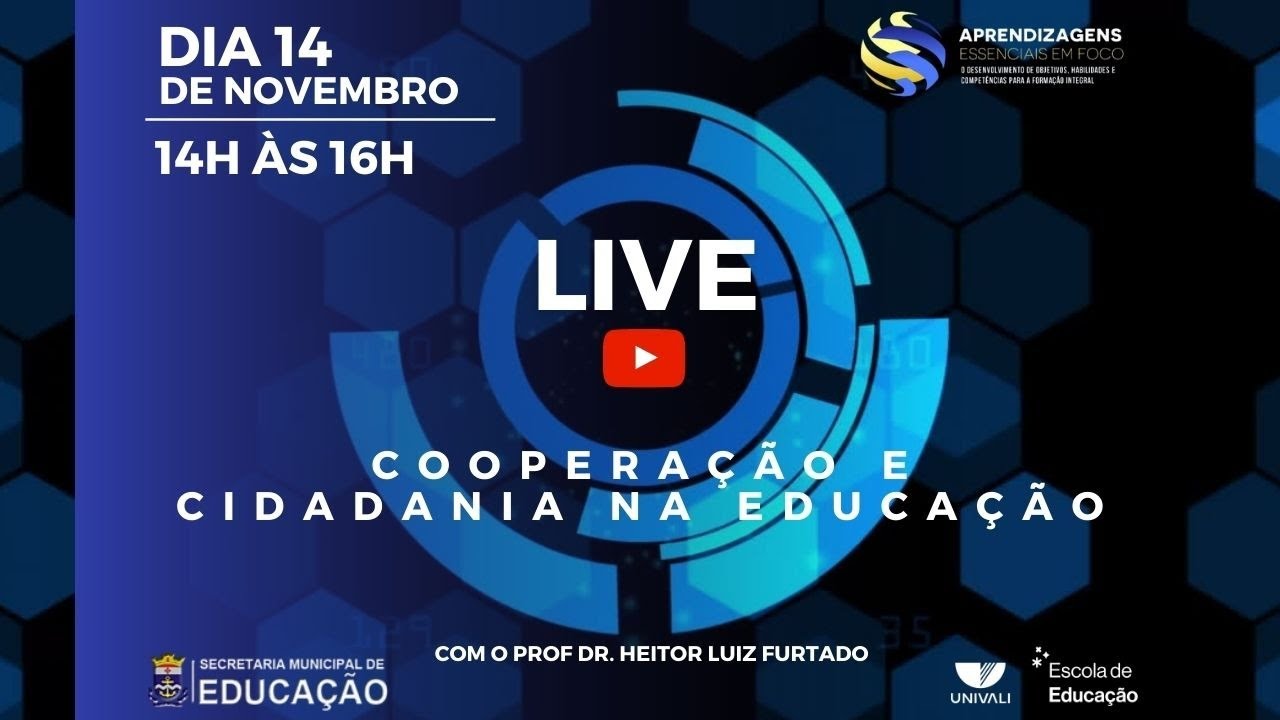 Formação Itajaí - Cooperação e cidadania na Educação.