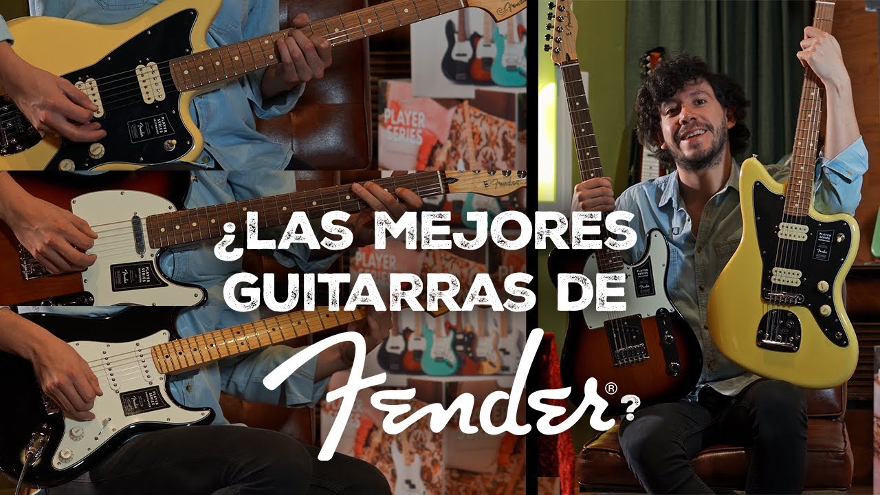 Las FENDER con más EXPERIENCIA... | Fender Player, guitarras de entrada | Eusica