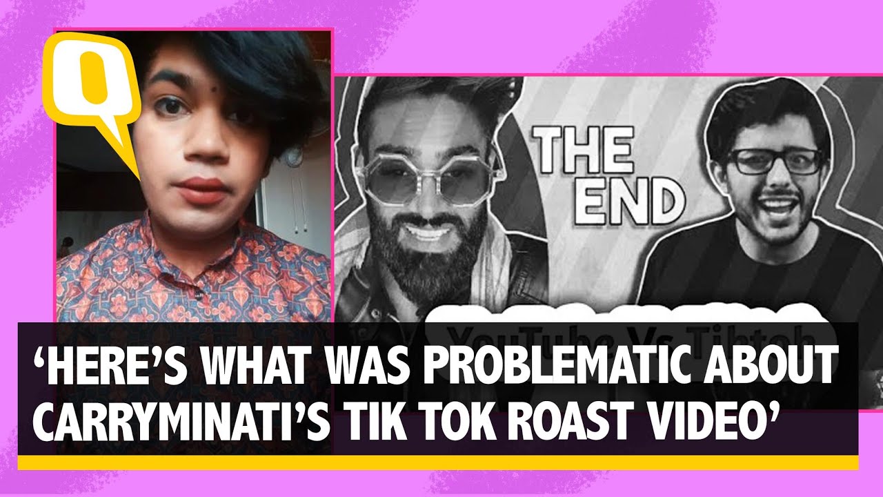 Here's What Was Problematic About Youtuber Carryminati's #TikTok Roast Video | The Quint