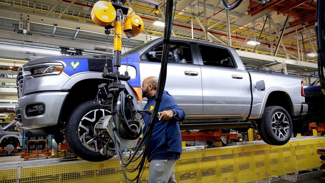 2025 Ram 1500 Truck Factory - Production of American Trucks