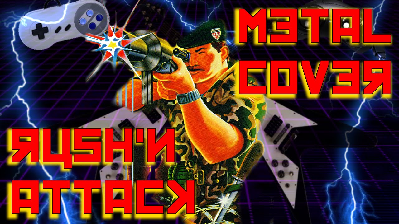 Rush'n Attack - Stage 1 - Metal Cover - NES - Retro Shred