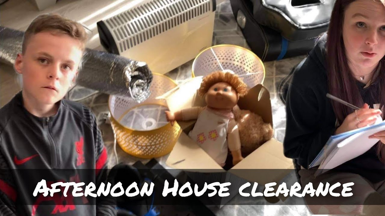 AFTERNOON HOUSE CLEARANCE 🏠🧹🧺