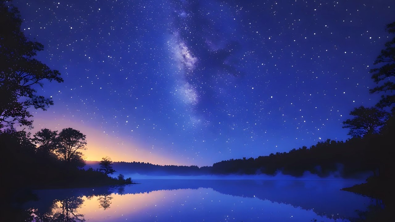 Глубокий сон 🌌 Космическая атмосфера (чёрный экран)