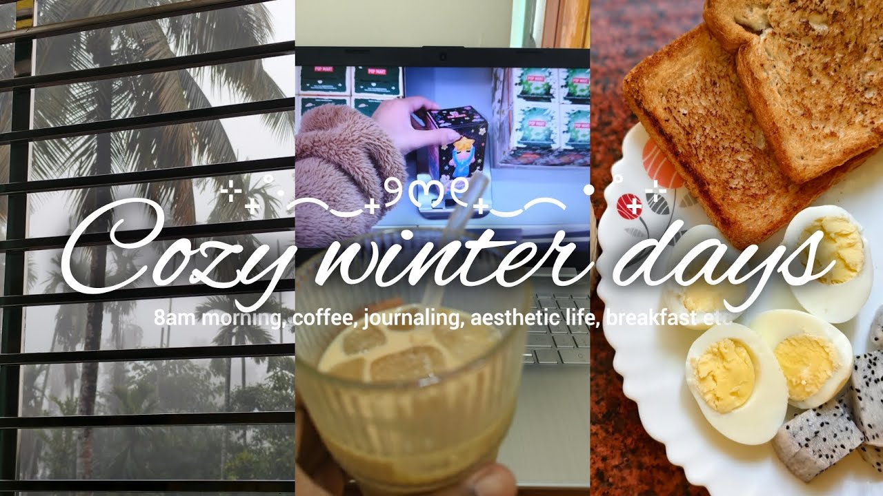 8AM Cozy Winter Morning Reset ☕ | Slow Living Aesthetic Vlog ✨ #slowliving #aestheticvlog #vlog 