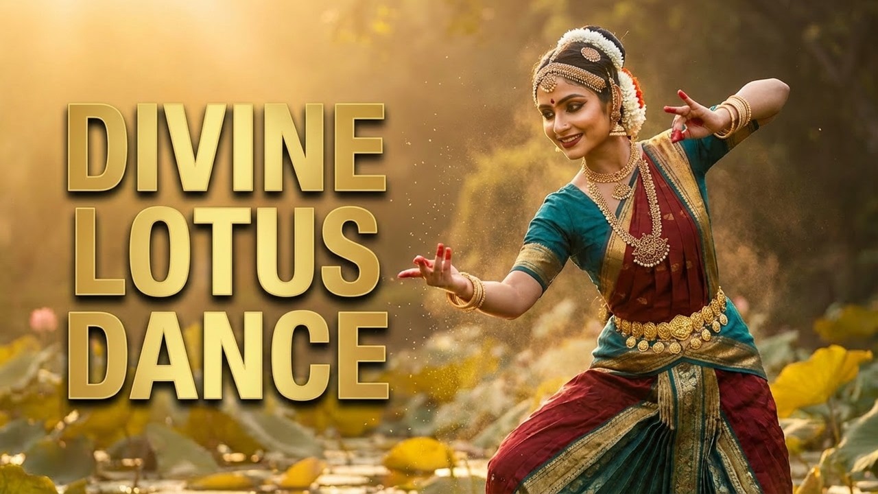 Sacred Lotus Garden Bharatanatyam  Energetic Tamil Devotional Song in Kalyana Ragam