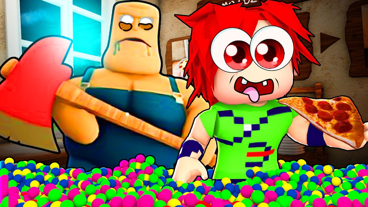 БОБ Обжора Пиццы Запер Меня в Roblox!! (Last Order Survival)
