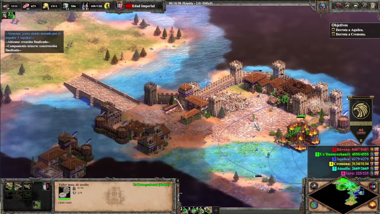 Age of Empires 2 DE Alarico Campaña 3